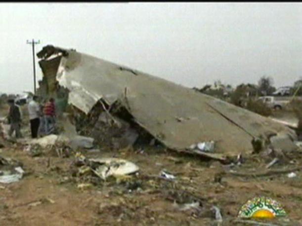 Afriqiyah A330 crash scene
