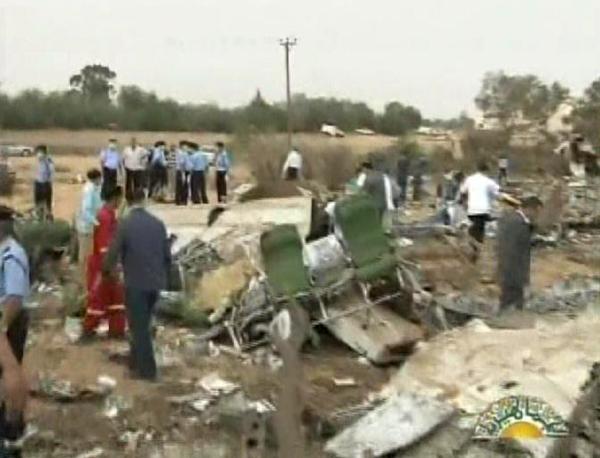 Afriqiyah A330 crash scene