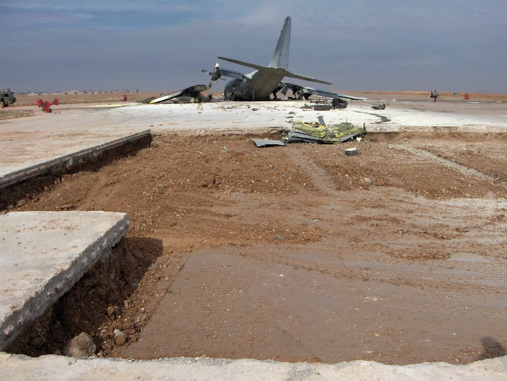 C130 Crash Iraq Piste