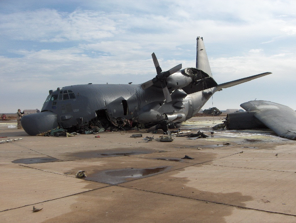 C130 Crash Iraq Piste