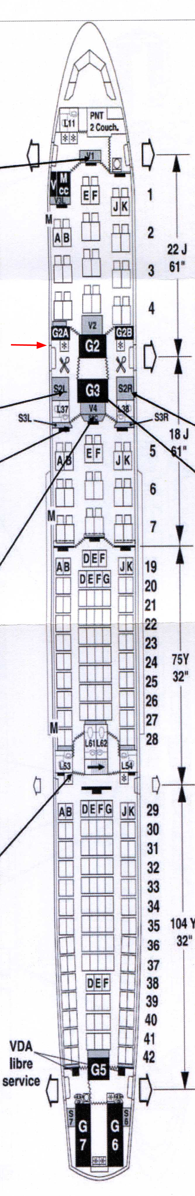 AF447 Cabine