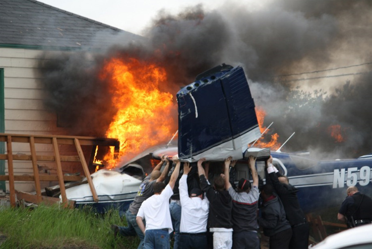 Crash Cessna 206 Alaska