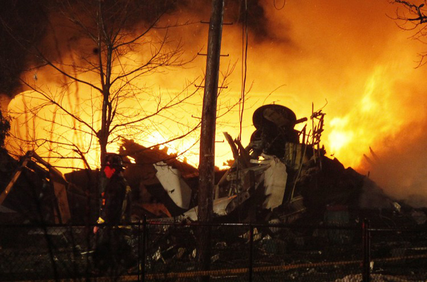 Crash DH8 - New York