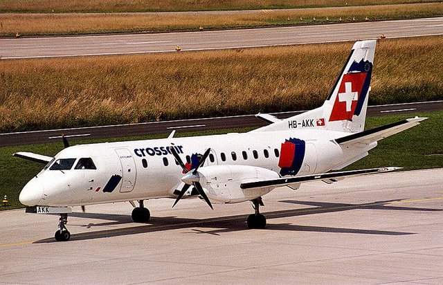 Crossair Saab 340 - HB-AKK