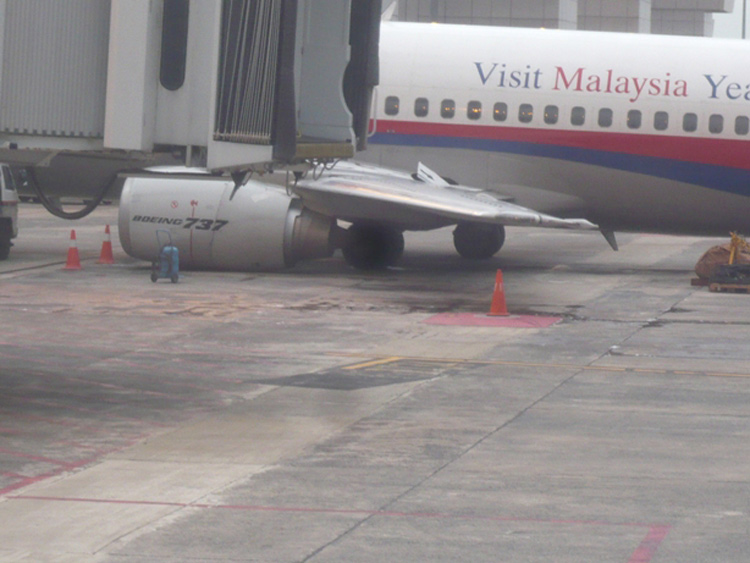 9M-MMR - Accident Boeing 737-400
