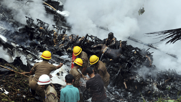 Boeing 737-800 sortie de piste Mangalore