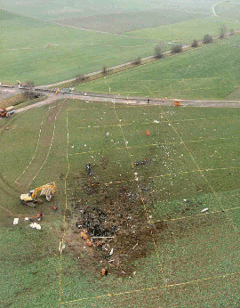 lieu du crash du Saab 340B de Crossair