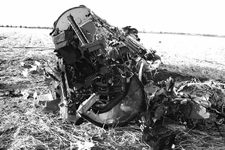 Hawk CT155202 après le crash