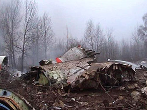 TU-154 Presidence de la Pologne, CFIT