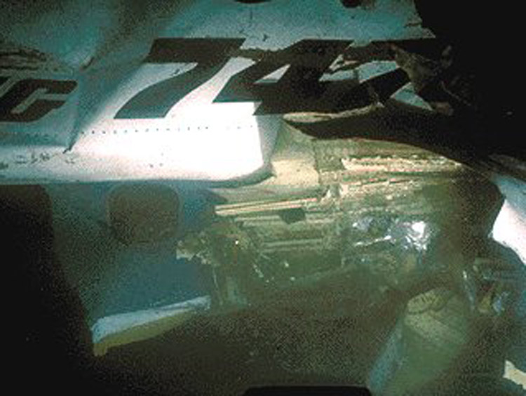 Decouverte de Boeing du vol SAA 295