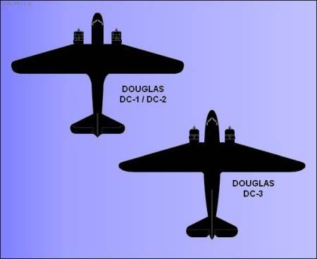 Douglas DC-1 DC-2 DC-3